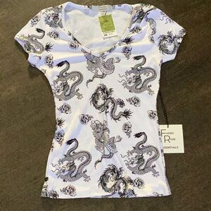 Faded Rose Essential Short Sleeve t shirt size S